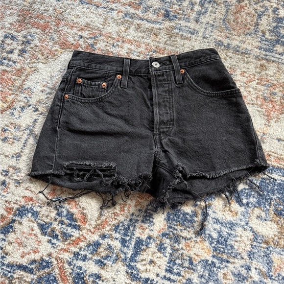 Levi's Bundle 2 pairs of 501 Denim Shorts - Size 24 - Picture 5 of 7